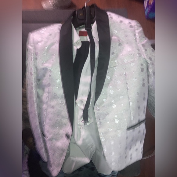 Boys making suit an dress shoes